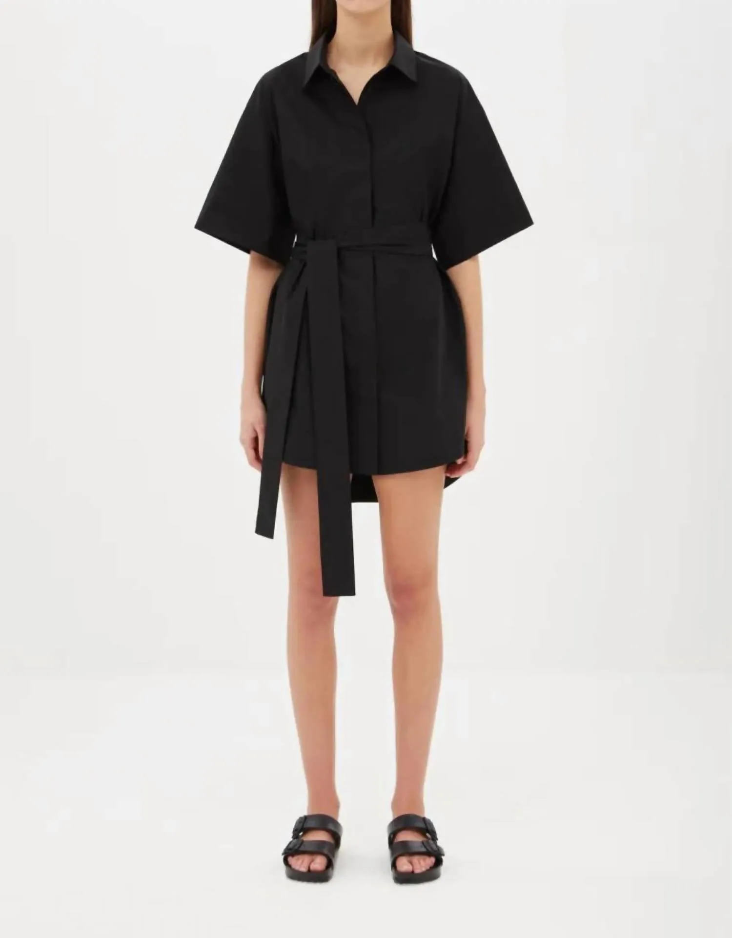 Aexae - Cotton Kimono Mini Dress