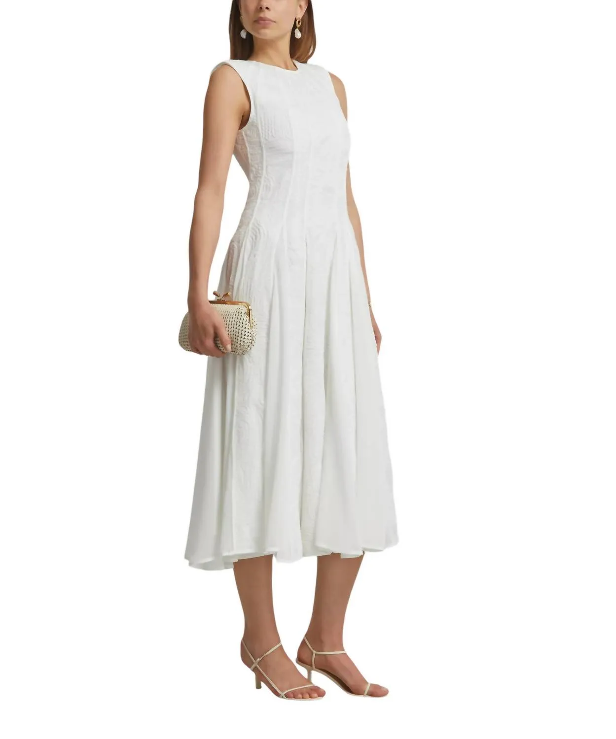 Aje. - Soleil Lace Midi Dress