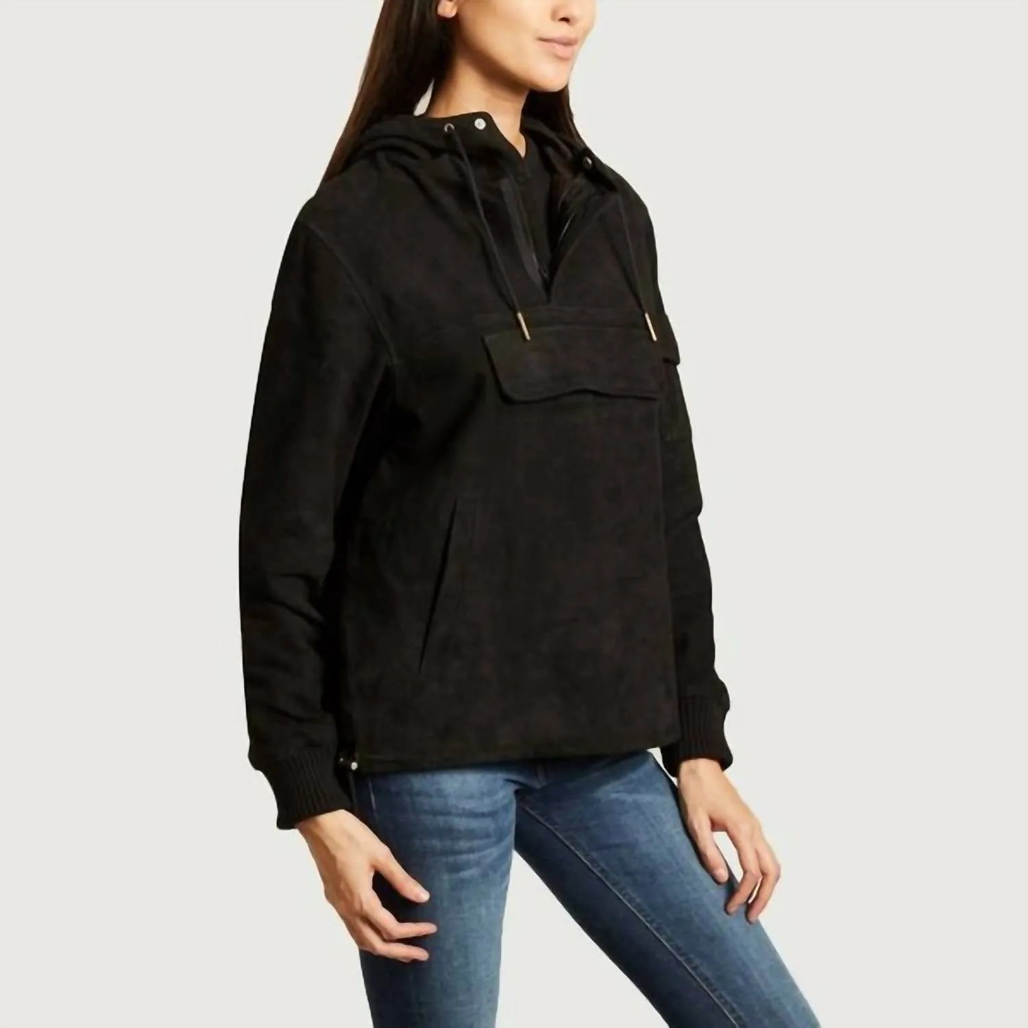 ANCHOR ANORAK SUEDE