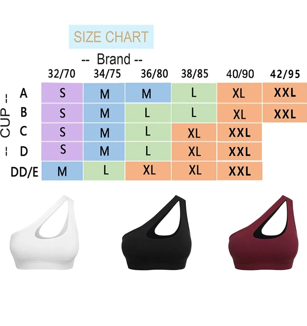 Black "LaDiosa" sports bra