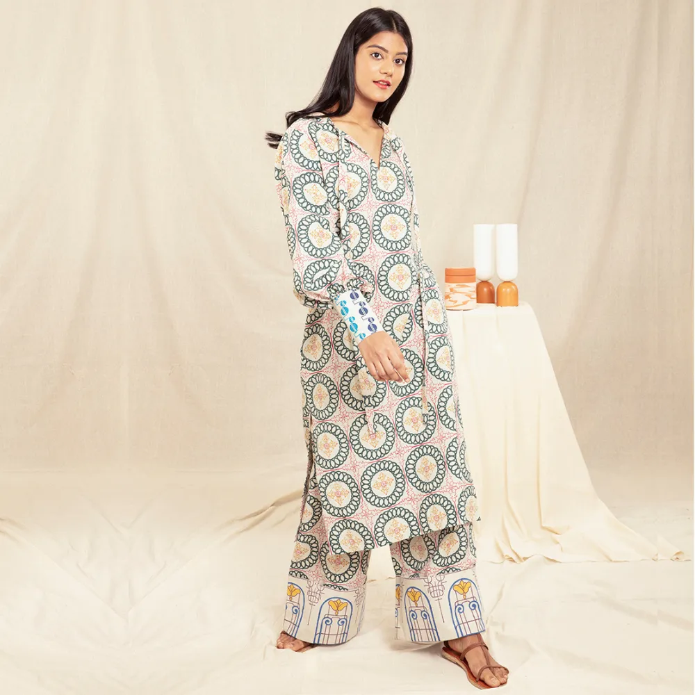 Bohemian Dress for Women | Summer Wear | Relaxed Fit | Block Printed