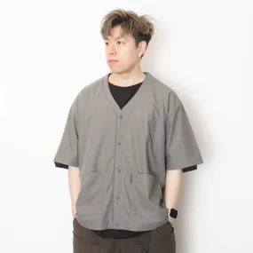 (CD103) Short Sleeve Collarless Jacket