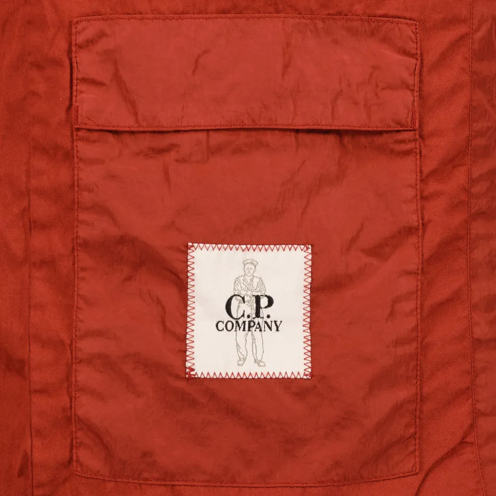 Chrome-R Hooded Lens Overshirt Jacket