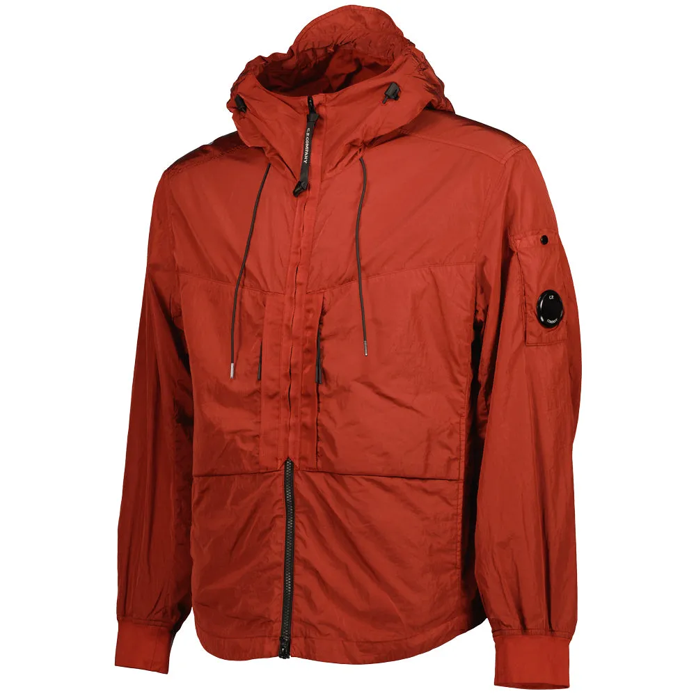 Chrome-R Hooded Lens Overshirt Jacket