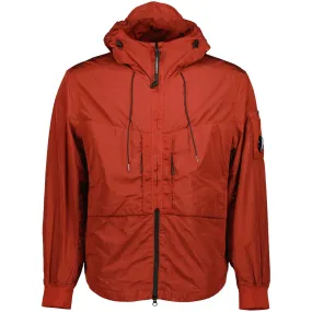 Chrome-R Hooded Lens Overshirt Jacket