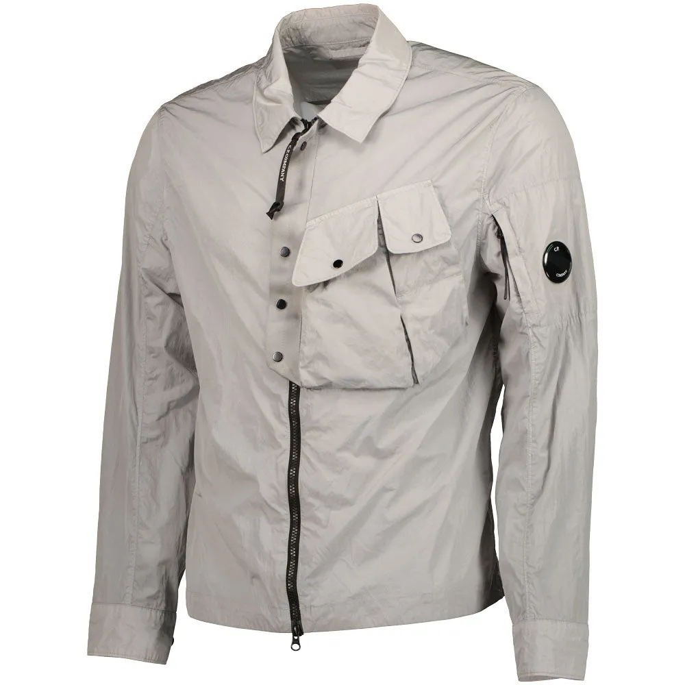 Chrome-R Lens Overshirt Jacket