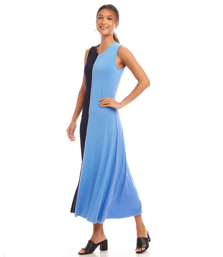 Colorblock Midi Dress