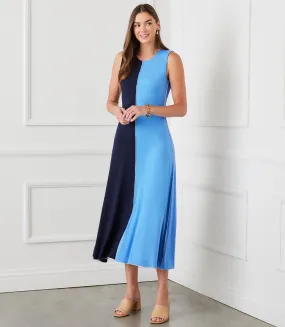 Colorblock Midi Dress