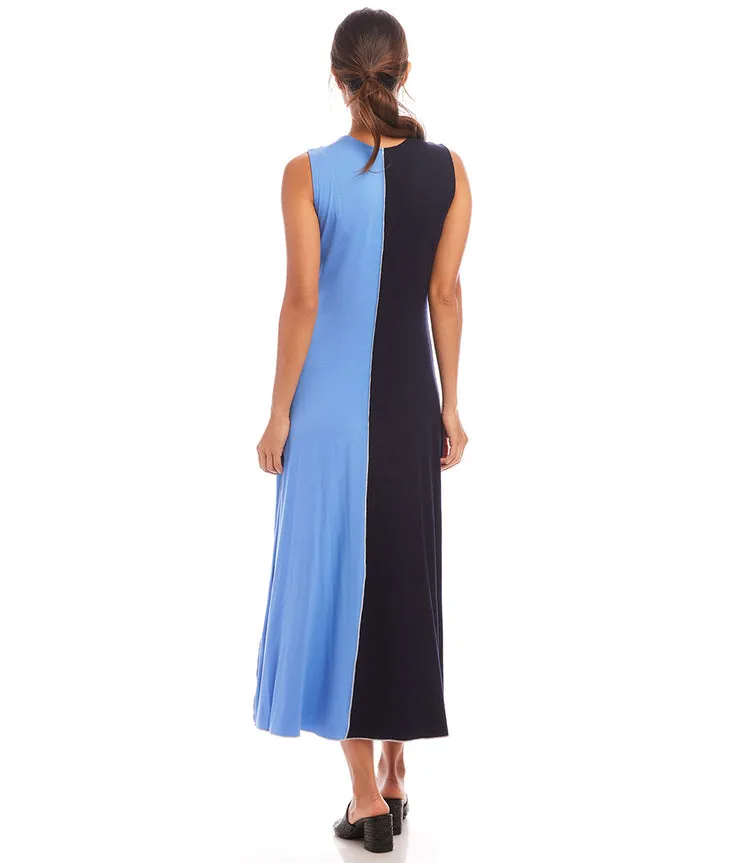 Colorblock Midi Dress