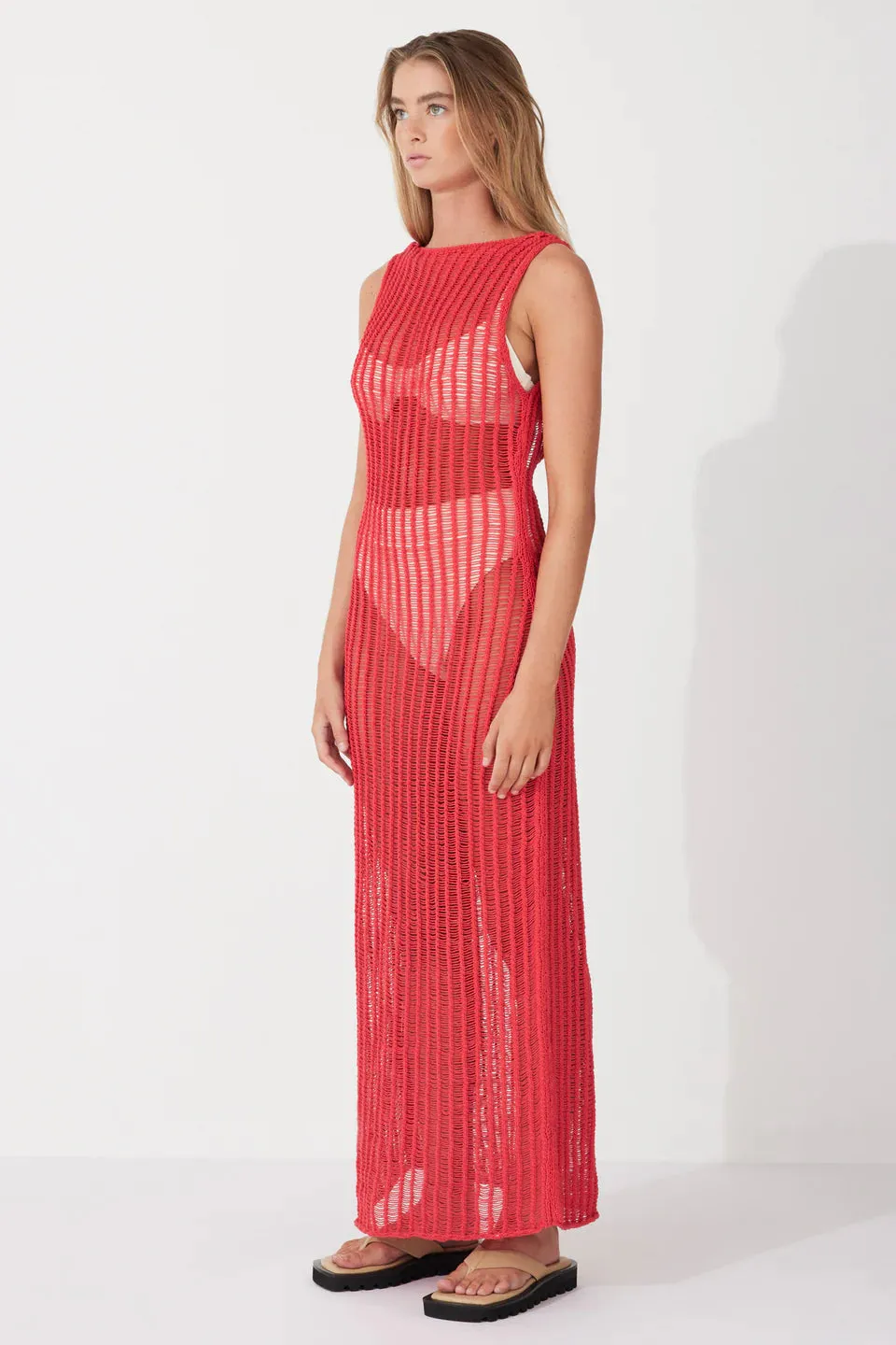 CROCHET BACKLESS DRESS | CHILLI
