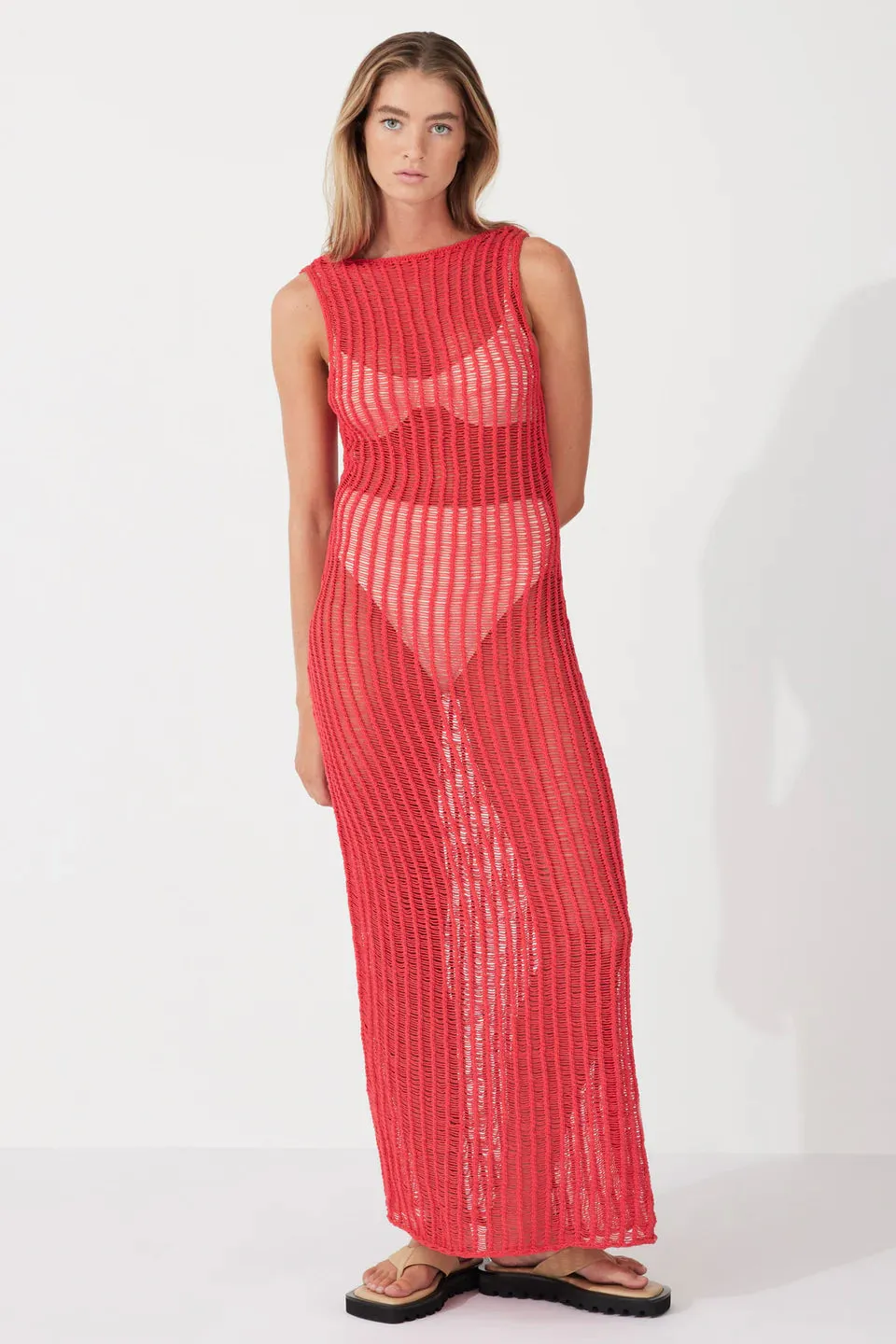 CROCHET BACKLESS DRESS | CHILLI