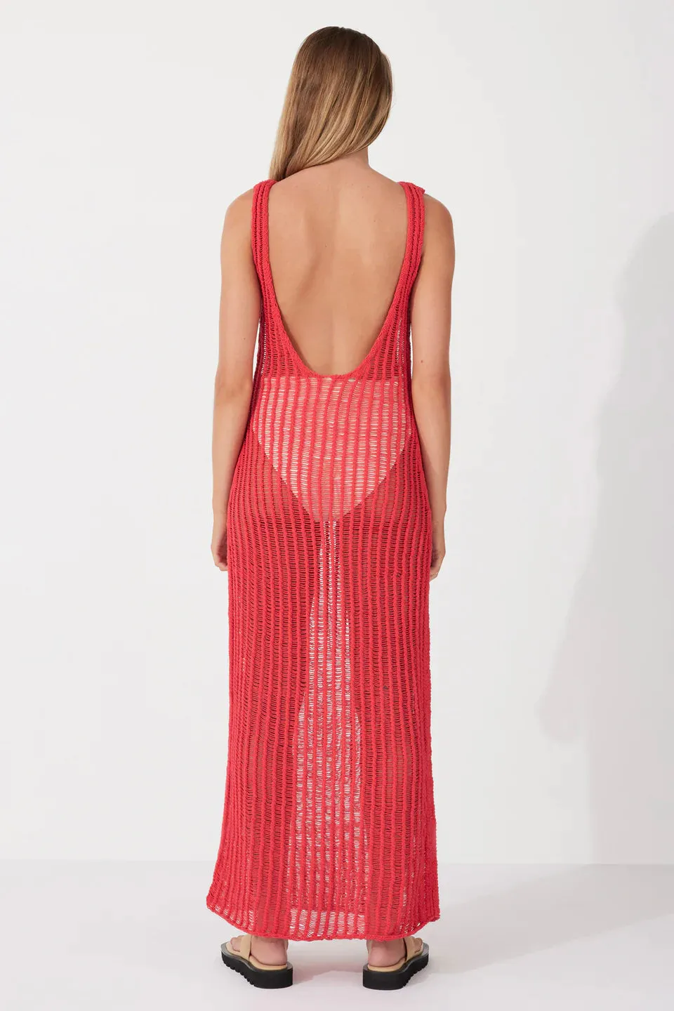 CROCHET BACKLESS DRESS | CHILLI