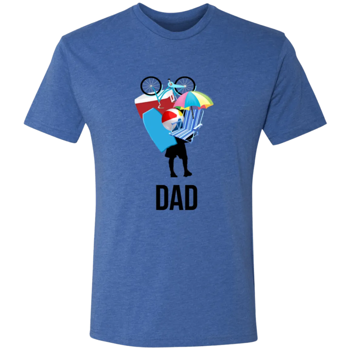 Dad Beach Triblend T-Shirt