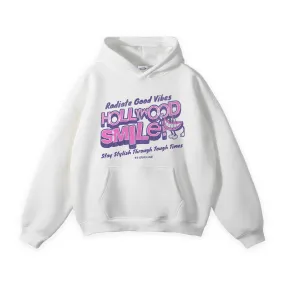 Hollywood Smile Oversized Fleece Hoodie