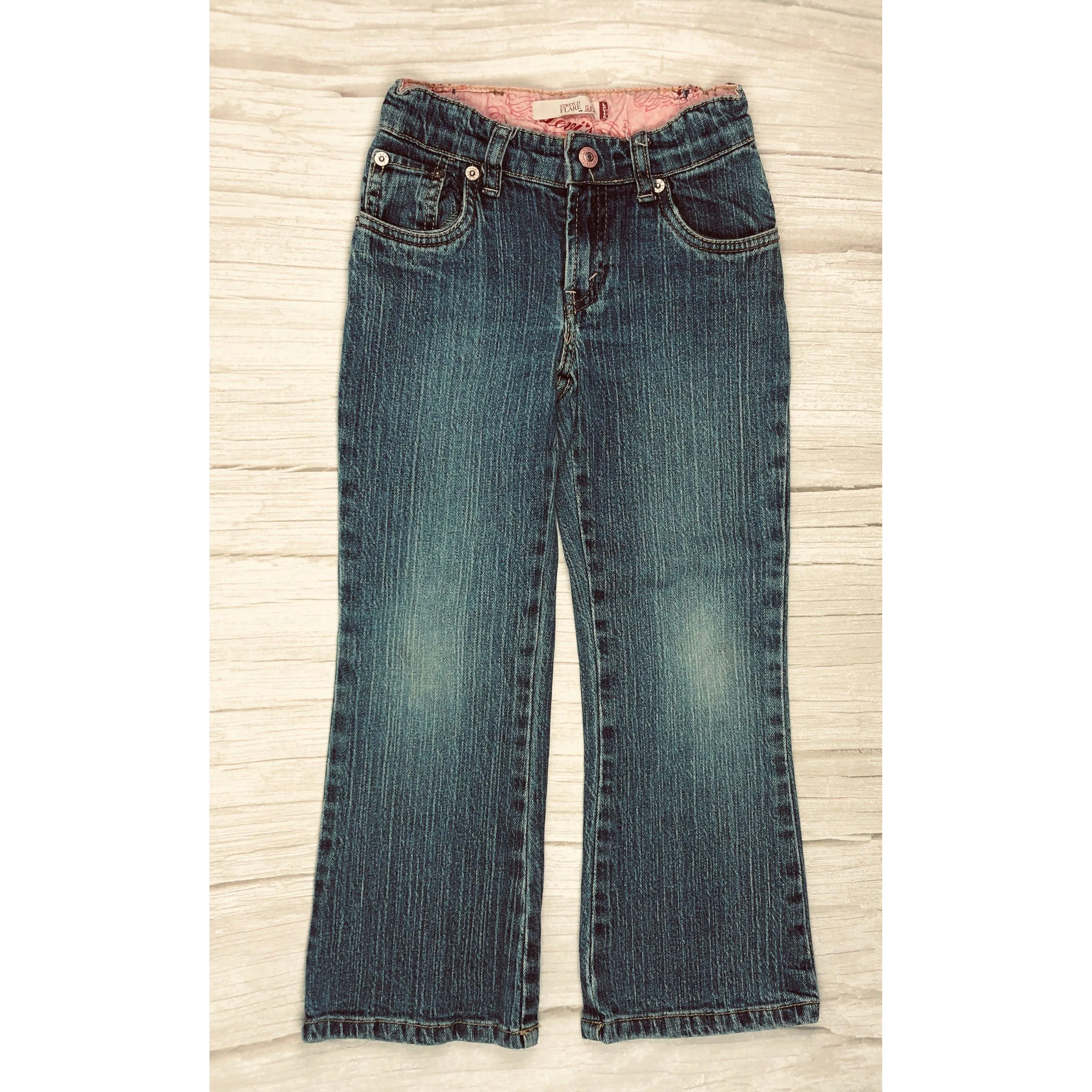 Levis  517 Flare Girls Stretch Jeans - Size 6