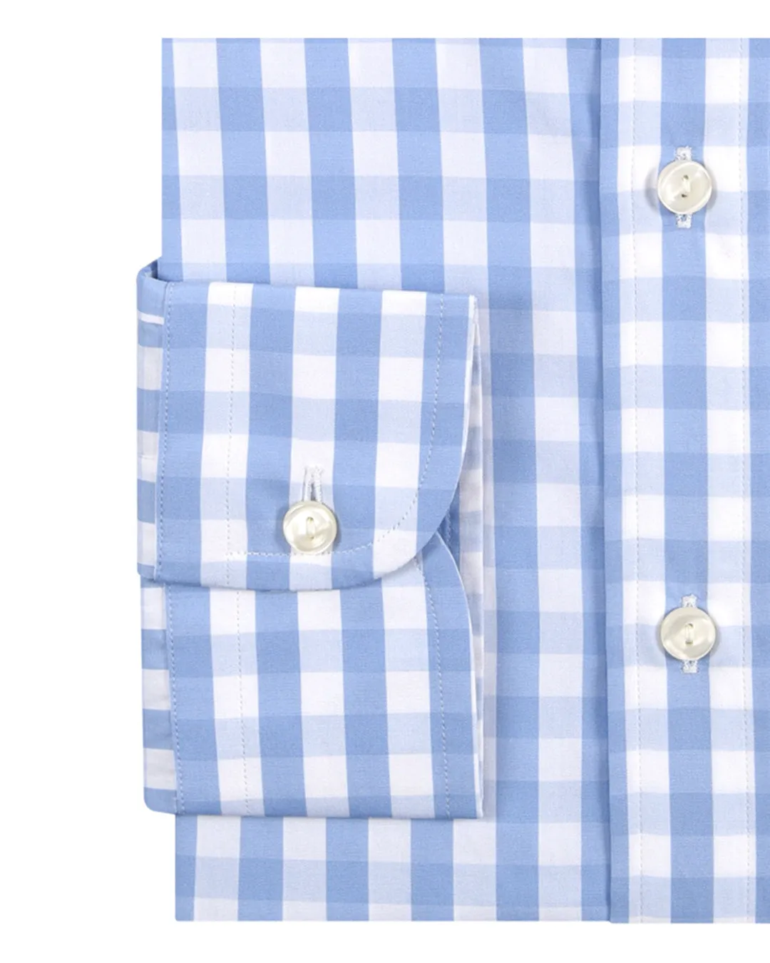 Light Blue White Gingham