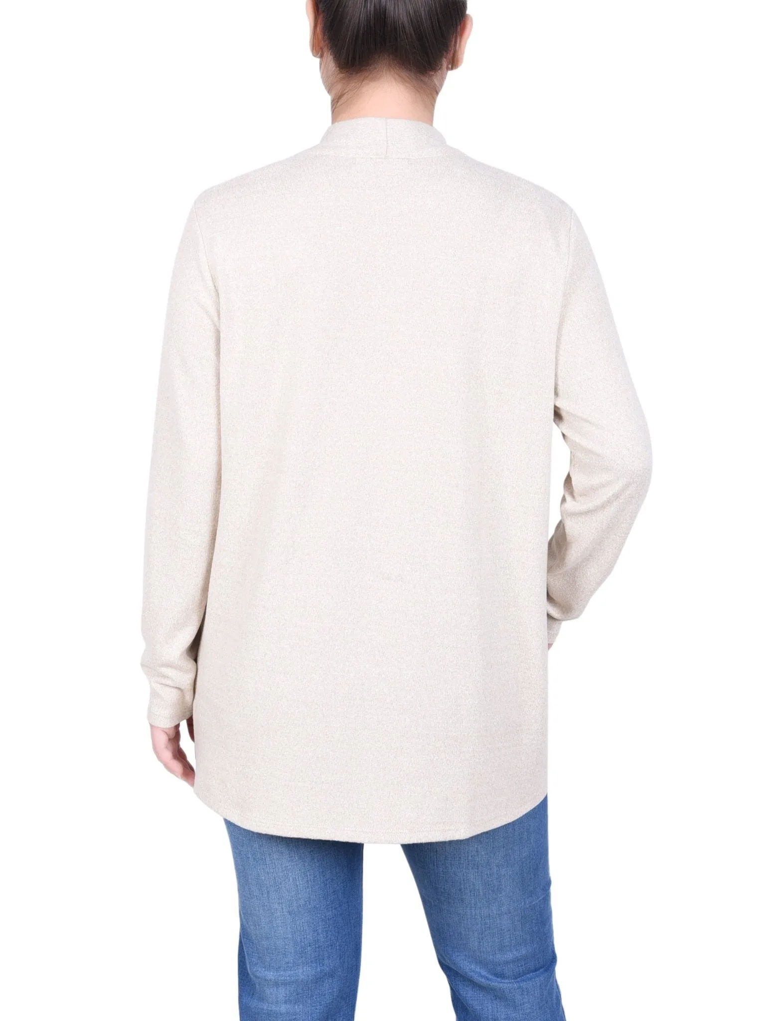 Long Sleeve Swing Cardigan - Petite