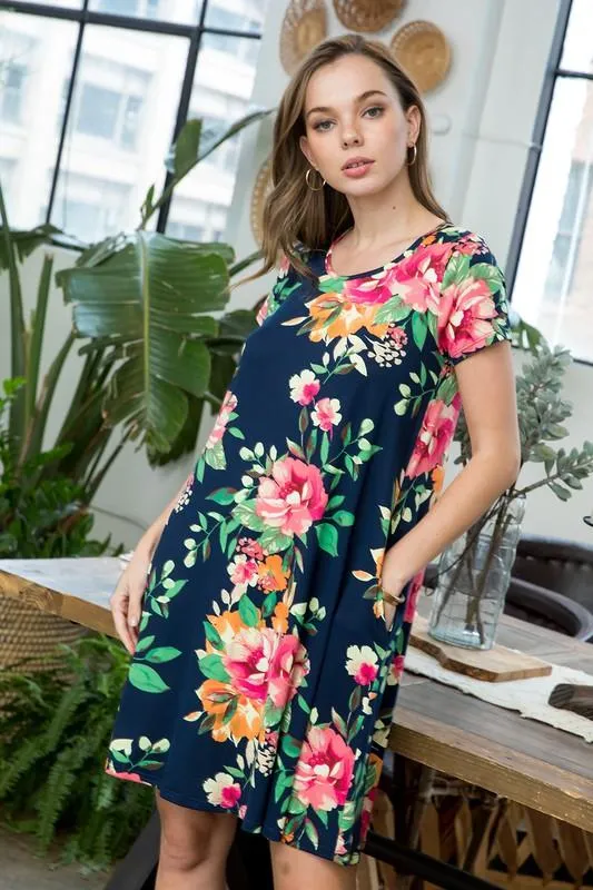 Pre-Order Let It Flow Floral Dress