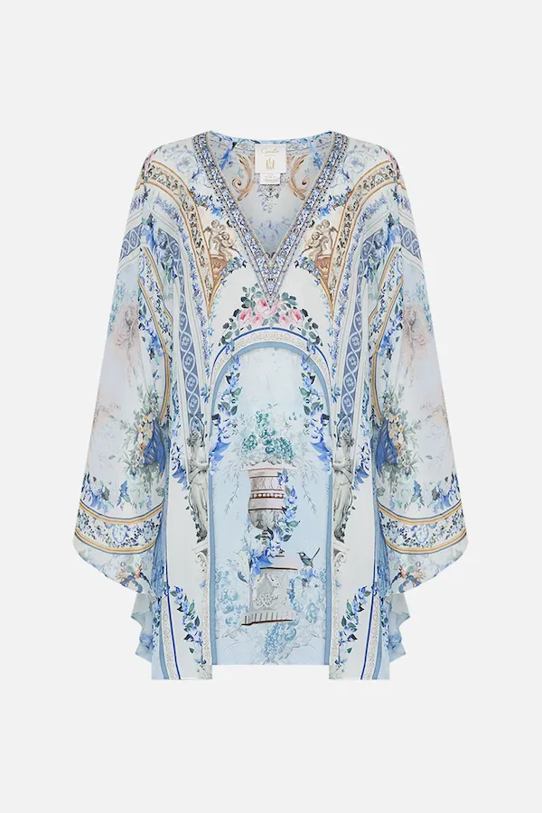 RAGLAN SLEEVE FLARED KAFTAN