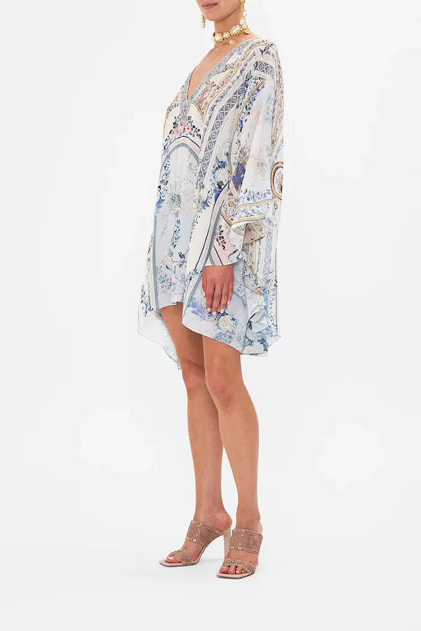 RAGLAN SLEEVE FLARED KAFTAN