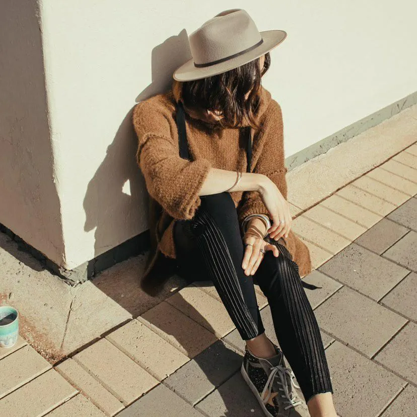 Sloppy Joe hoodie (Alpaca) - Burnt Orange
