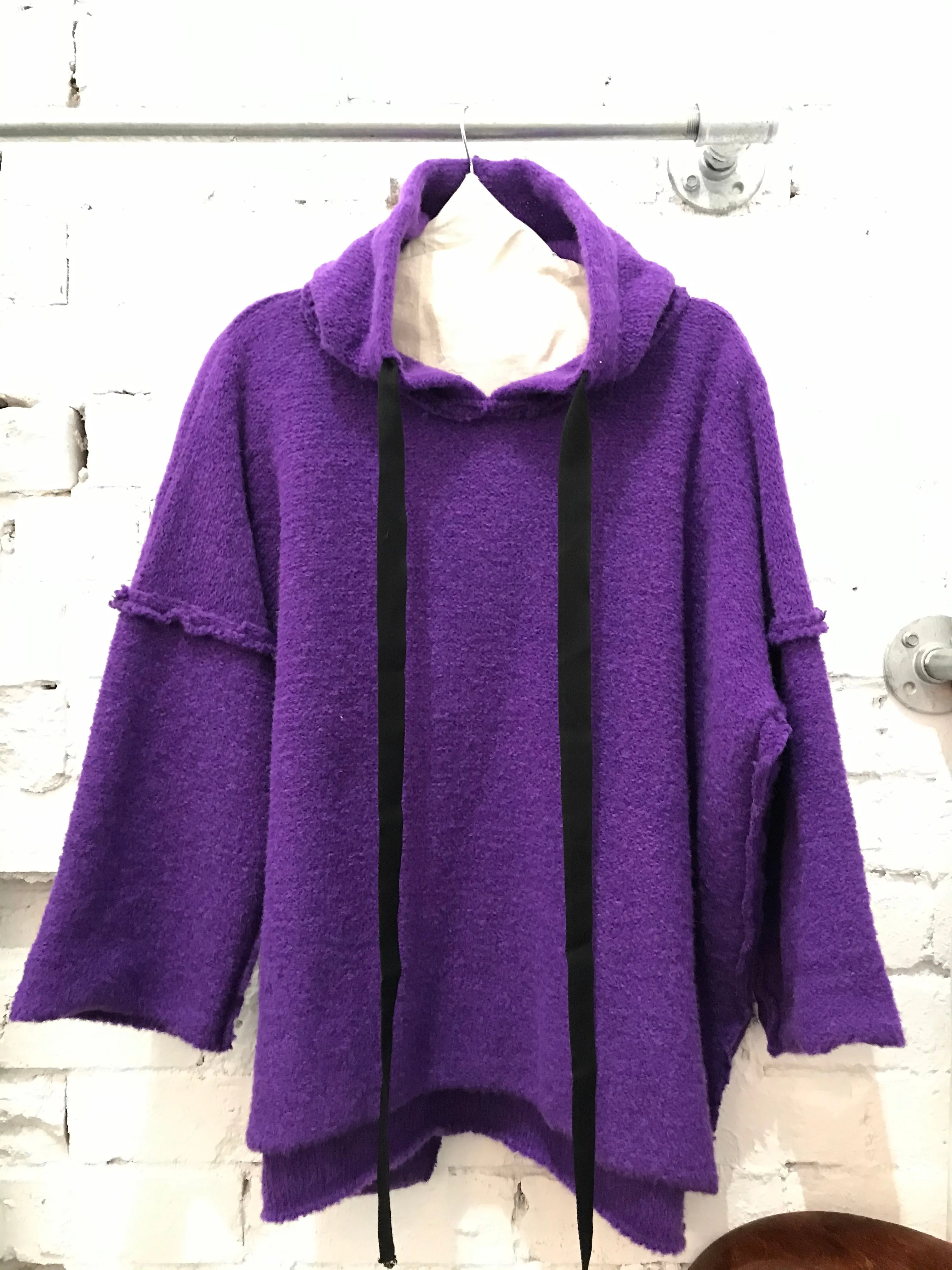 Sloppy Joe hoodie (Alpaca) - Burnt Orange