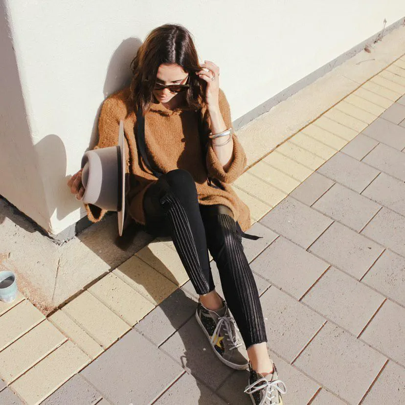 Sloppy Joe hoodie (Alpaca) - Burnt Orange