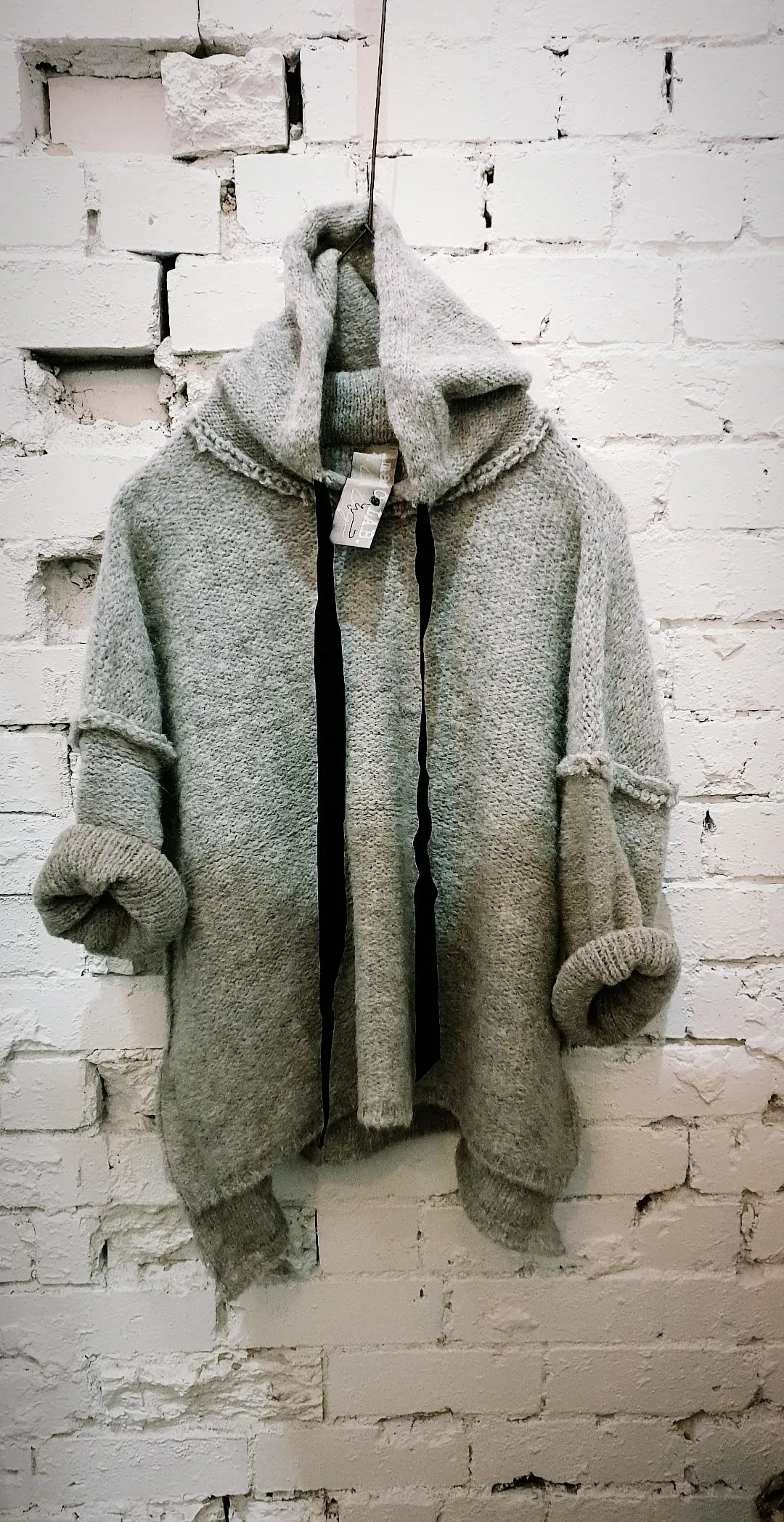 Sloppy Joe hoodie (Alpaca) - Burnt Orange