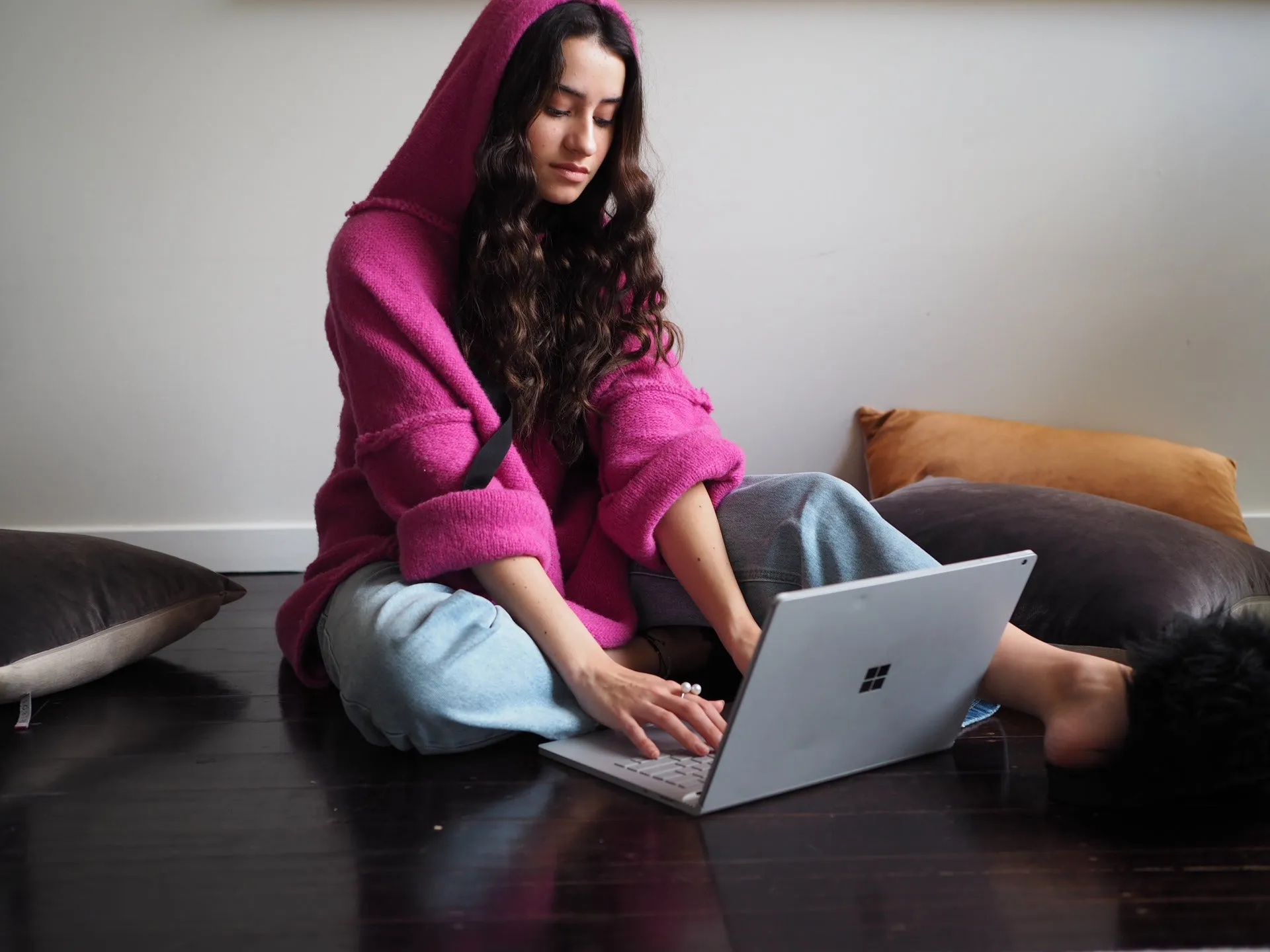 Sloppy Joe hoodie (Alpaca) - Burnt Orange