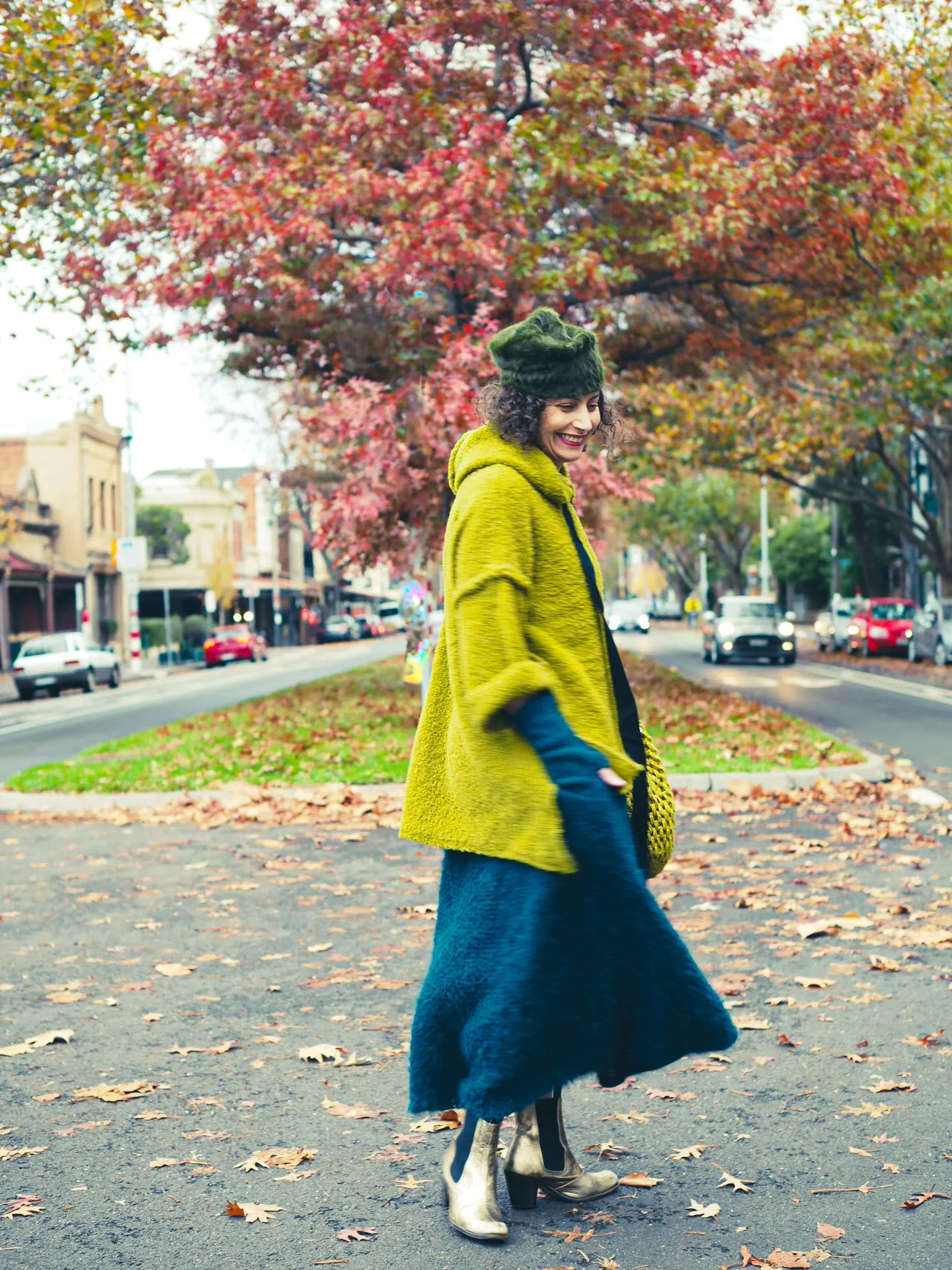 Sloppy Joe hoodie (Alpaca) - Burnt Orange