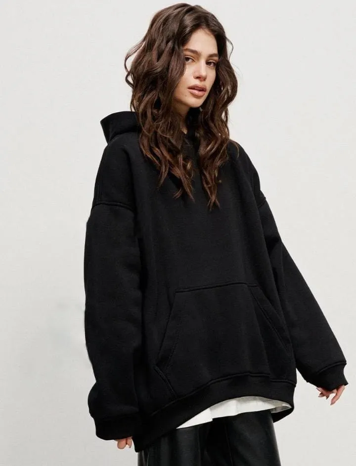 Women's Oversized Hooded Sweatshirt   593834