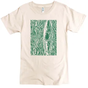 Woodcut Kayak Graphic Tee
